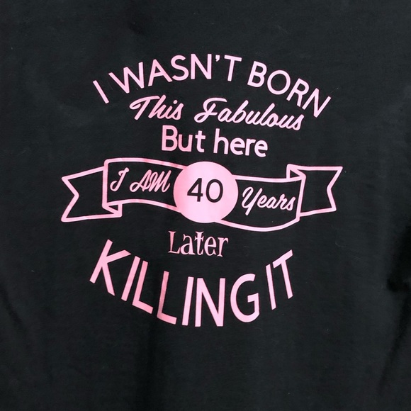 Turning the Big 40 Tee - Shirt - Picture 8 of 11